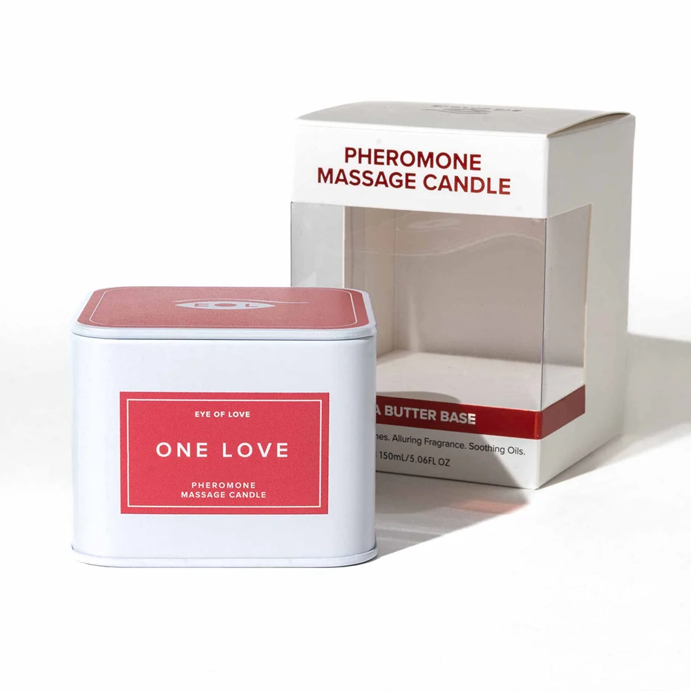 Eye of Love One Love Attract Him Pheromone Massage Candle - Image 3