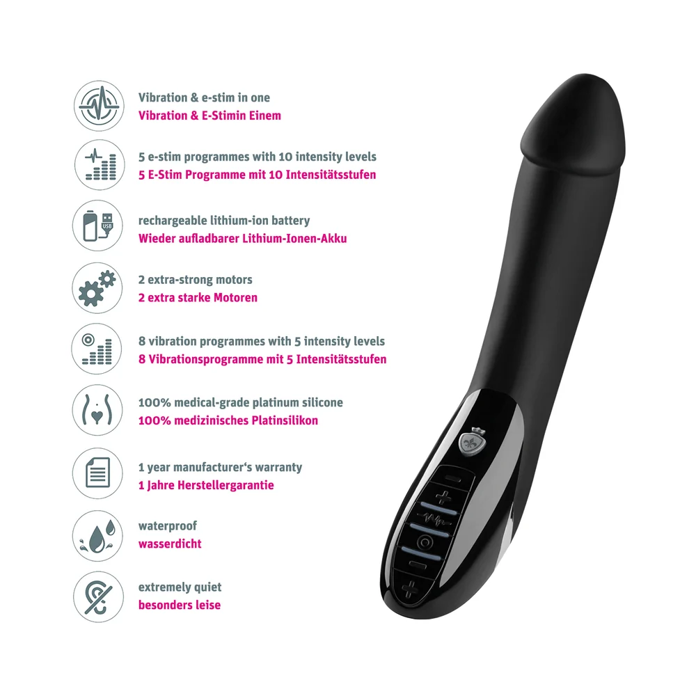 Mystim Tickling Truman E-Stim Vibrator - Image 7