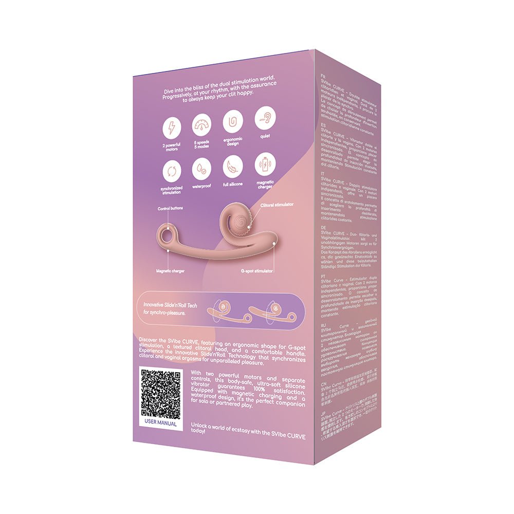 SVibe Snail Curve Peach - Image 5