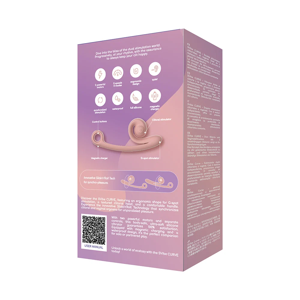 SVibe Snail Curve Peach - Image 11