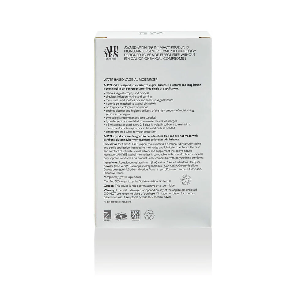 AH! YES VM Vaginal Moisturizing Gel Applicator 6-Pack 0.17 oz. - Image 11