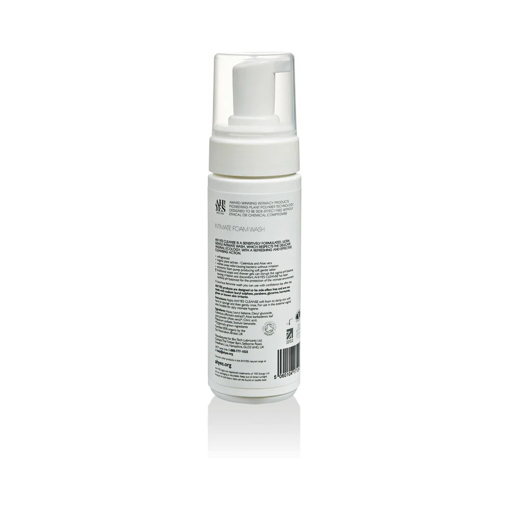 AH! YES CLEANSE Intimate Foam Wash Unfragranced 5.1 oz. - Image 3