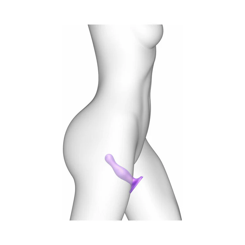 Strap-On-Me Dildo Plug Curvy Small Purple - Image 6