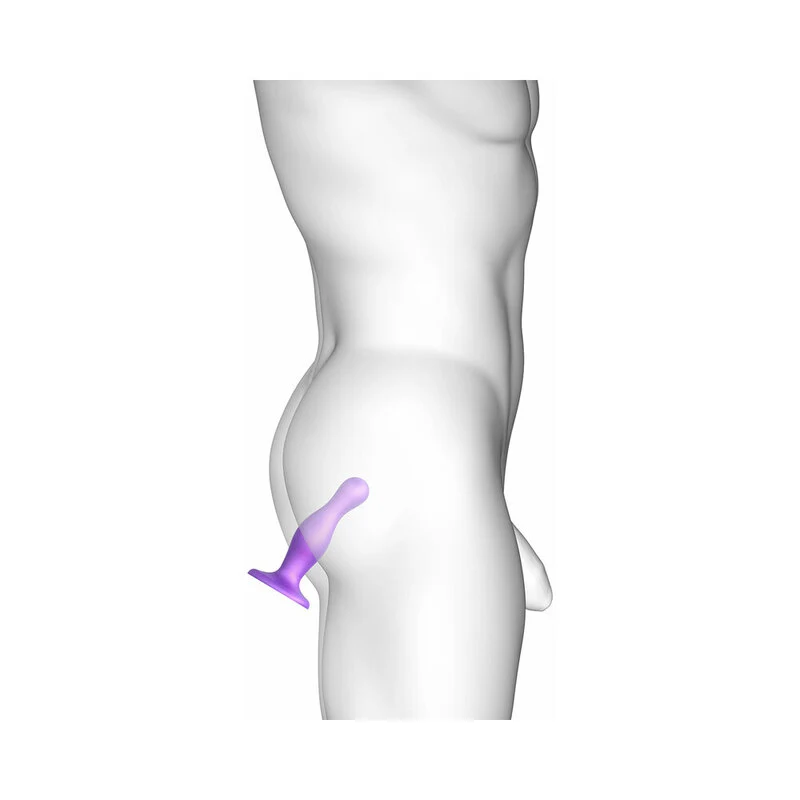 Strap-On-Me Dildo Plug Curvy Small Purple - Image 7