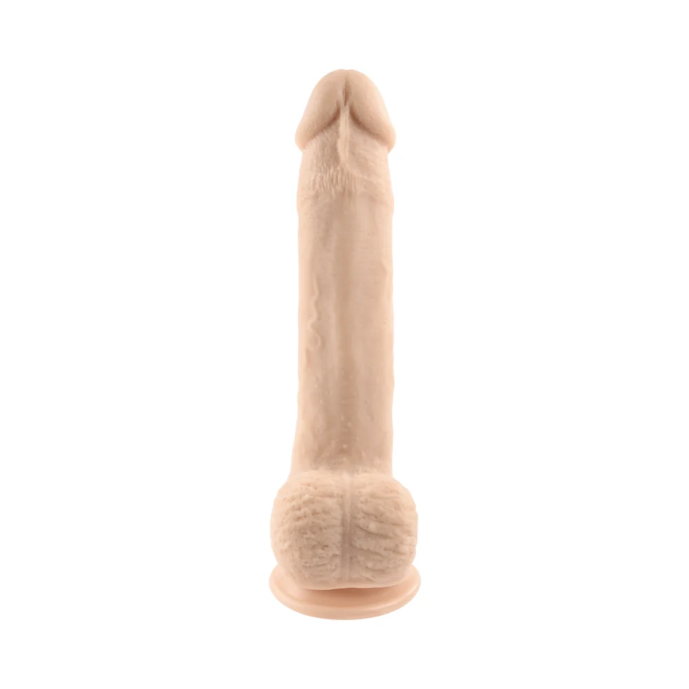 Selopa Natural Feel Flexskin Bendable Dildo with Moving Material 7 in. Light - Image 5