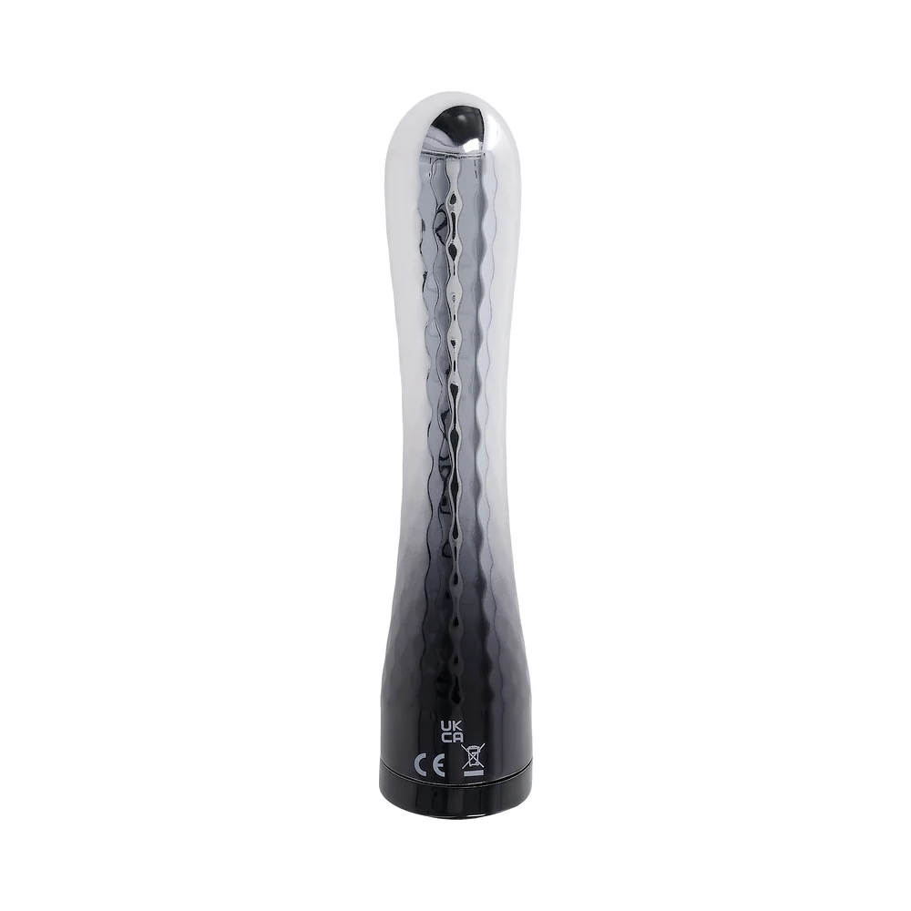 Selopa Silverado Rechargeable Vibrator ABS Plastic & Silicone Silver/Black - Image 5