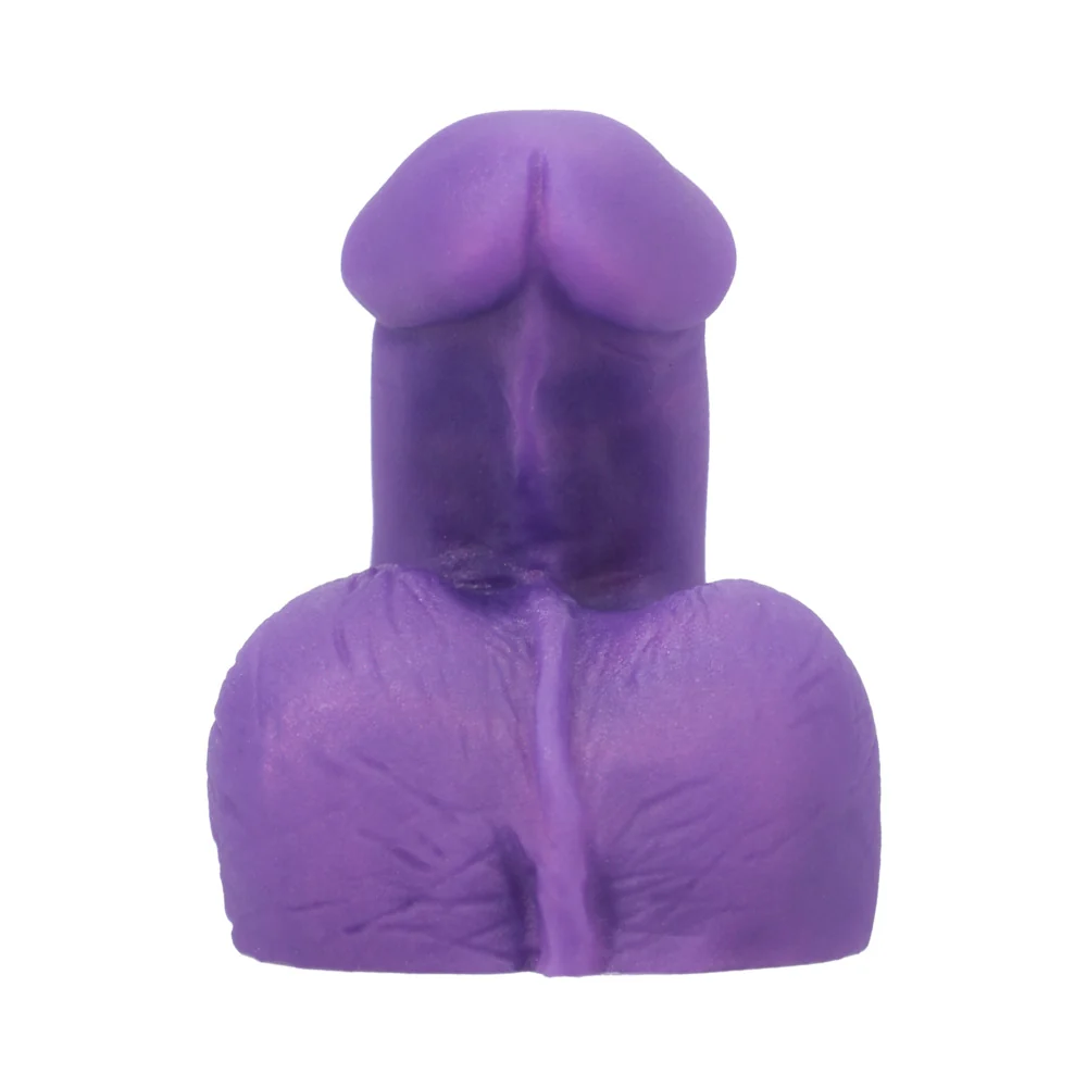 Tantus On The Go Silicone Packer Amethyst (Clamshell) - Image 3
