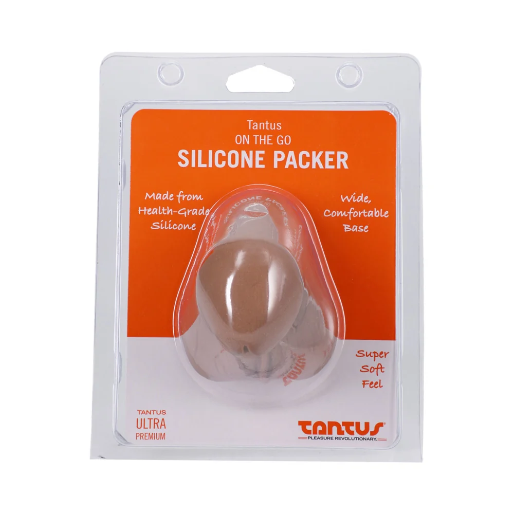 Tantus On The Go Silicone Packer Honey (Clamshell) - Image 6