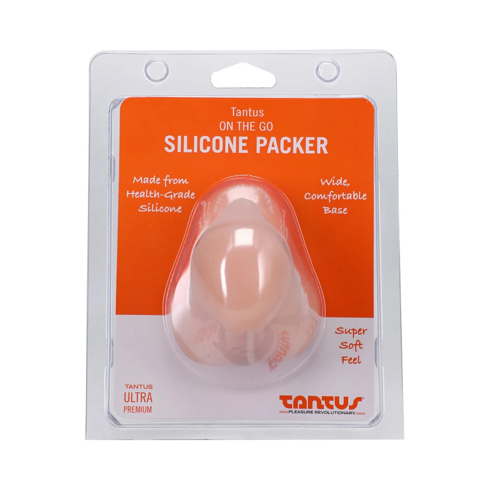 Tantus On The Go Silicone Packer Cream (Clamshell) - Image 3