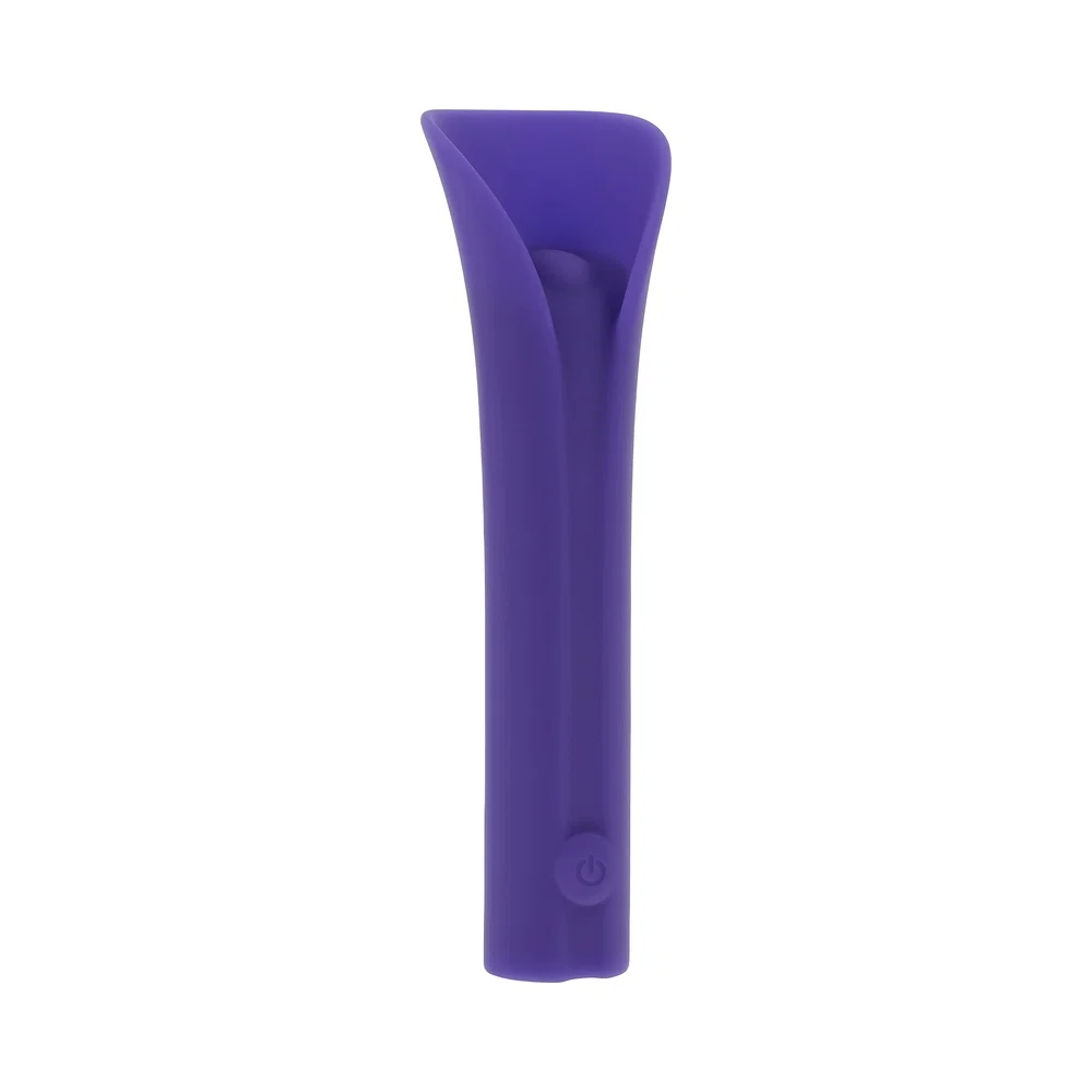 Evolved Full Coverage Rechargeable Bullet Silicone Purple - Image 5