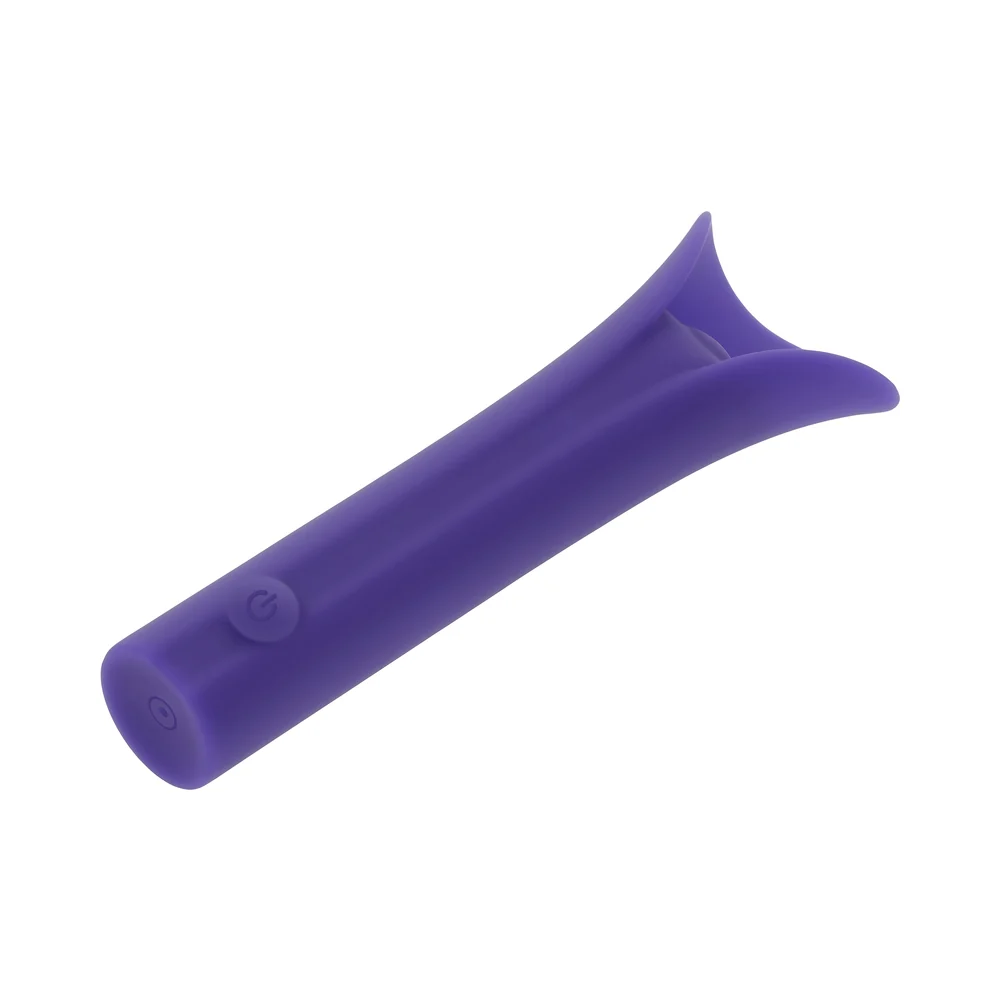 Evolved Full Coverage Rechargeable Bullet Silicone Purple - Image 7