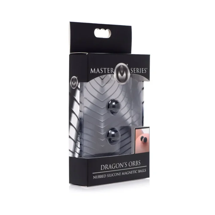 Master Series Dragon's Orbs Nubbed Silicone Magnetic Balls