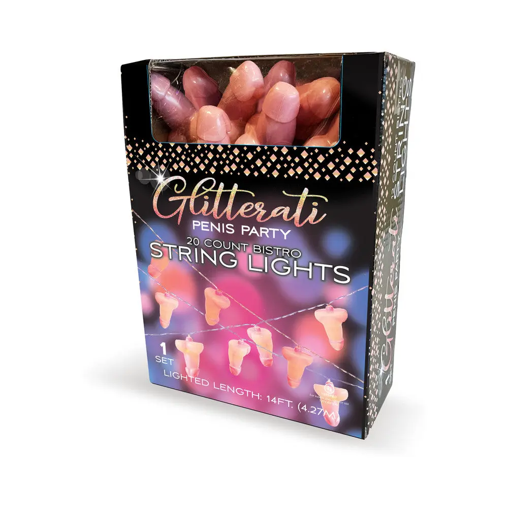 Glitterati Penis Party String Lights 14 '